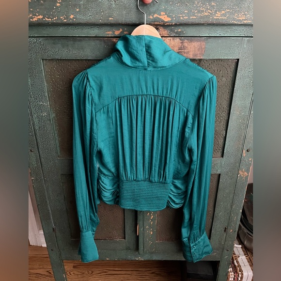 Free People Meet Me There Buttondown Blouse - Picture 5 of 10